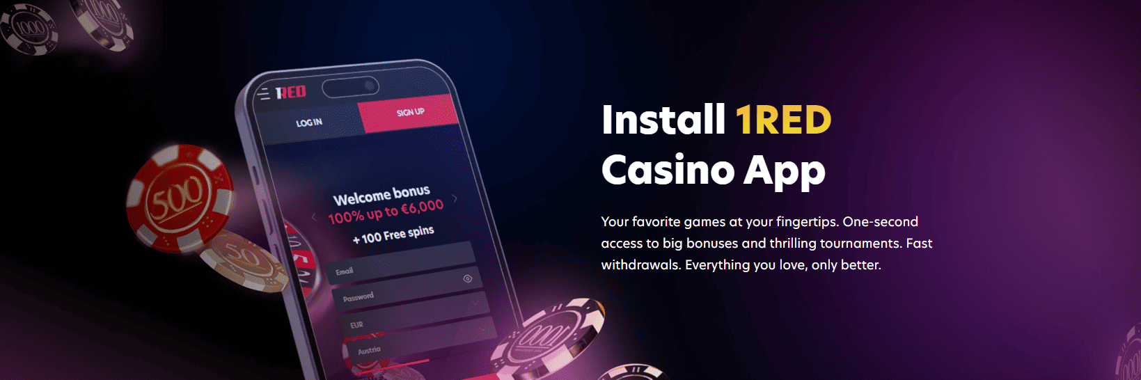 1REDCH Casino Online